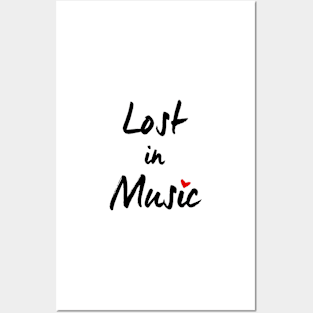 Lost in music Posters and Art